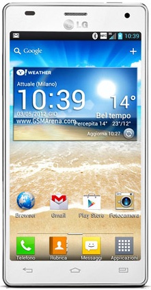 Смартфон LG Optimus 4X HD P880 White - Троицк